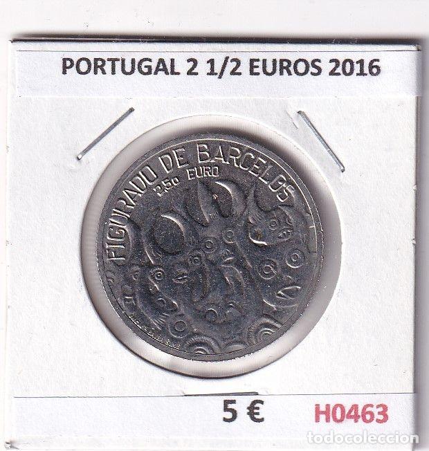 Monedas antiguas de Europa: H0463 MONEDA PORTUGAL 2 1/2 EUROS 2016