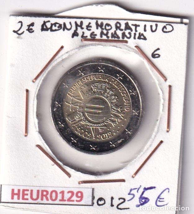 Monedas antiguas de Europa: HEUR0129 MONEDA ALEMANIA 2 EUROS 2012 Letra G (Moneda Euro)