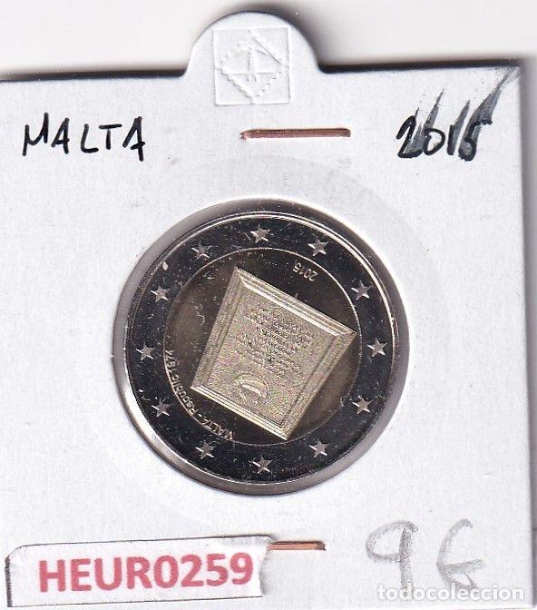 Monedas antiguas de Europa: HEUR0260 MONEDA MALTA 2 EUROS 2015 (Centenario aviaci&oacute;n Malta)