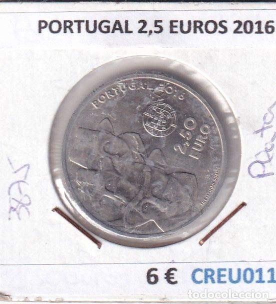 Monedas antiguas de Europa: CREU0111 MONEDA PORTUGAL 2,5 EUROS 2016