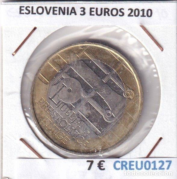 Monedas antiguas de Europa: CREU0127 MONEDA ESLOVENIA 3 EUROS 2010