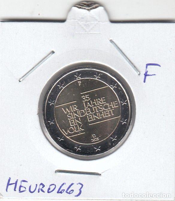 Monedas antiguas de Europa: HEUR0663 MONEDA ALEMANIA 2 EUROS 2025 Letra F (Unidad alemana)