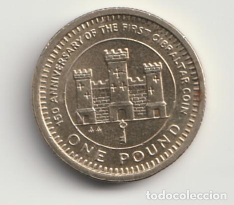 Monedas antiguas de Europa: Gibraltar 1 libra, 1989 KM# 32