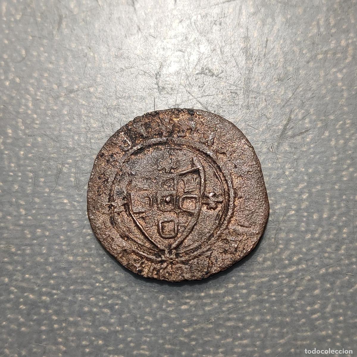 Monedas antiguas de Europa: PORTUGAL ALFONSO V (1438-1481) CEITIL ESCUDO CON CASTILLOS