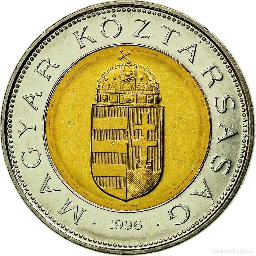Monedas antiguas de Europa: [#720636] Moneda, Hungr&iacute;a, 100 Forint, 1996, Budapest, EBC, Bimet&aacute;lico, KM:721