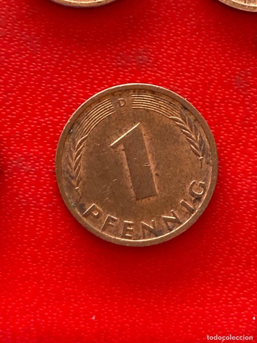 Monedas antiguas de Europa: M&uuml;nze Umlaufm&uuml;nze Deutschland 1 Pfennig 1990 M&uuml;nzzeichen D