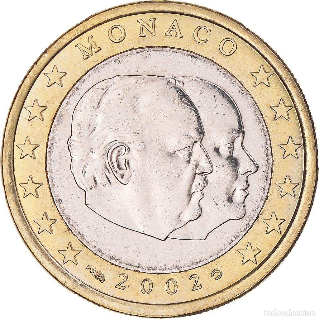 Monedas antiguas de Europa: [#1181963] M&oacute;naco, Euro, 2002, Paris, SC, Bimet&aacute;lico, KM:173