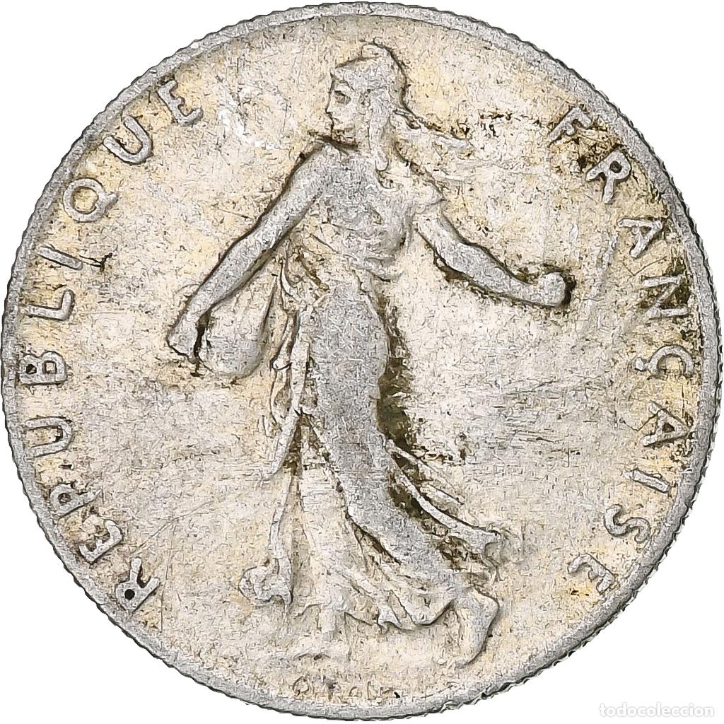 Monedas antiguas de Europa: [#1113808] Moneda, Francia, Semeuse, 50 Centimes, 1902, Paris, BC+, Plata, KM:854