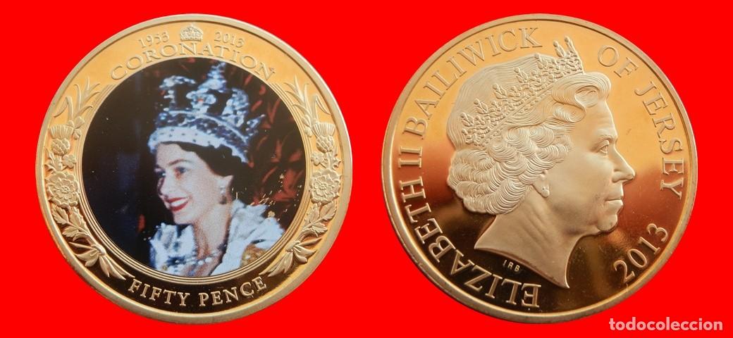 Monedas antiguas de Europa: 50 PENIQUES PENCE 2013 SIN CIRCULAR JERSEY-9950SC