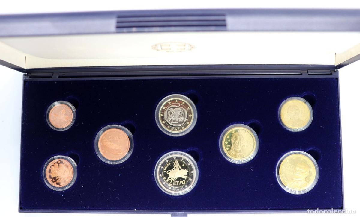 Monedas antiguas de Europa: GRECIA euro set proof 2011