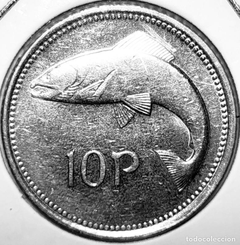Monedas antiguas de Europa: IRLANDA (1969-2000) - 10 PENIQUES 1993 - &Eacute;IRE - B - 5,45 GR. CUPRONIQUEL - DIAMETRO 22 mm - KM#29