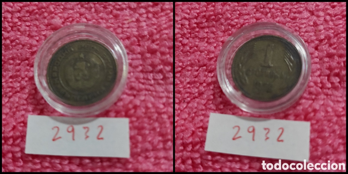 Monedas antiguas de Europa: 1 stotinka b&uacute;lgaro a&ntilde;o 1974