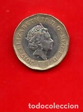 Monedas antiguas de Europa: INGLATERRA - 1 Libra (2017)