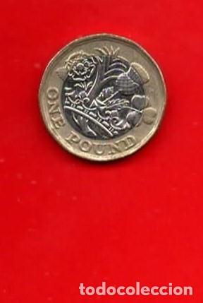 Monedas antiguas de Europa: INGLATERRA - 1 Libra (2017) - Foto 2