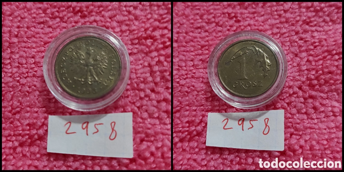 Monedas antiguas de Europa: 1 groszy polaco a&ntilde;o 1993