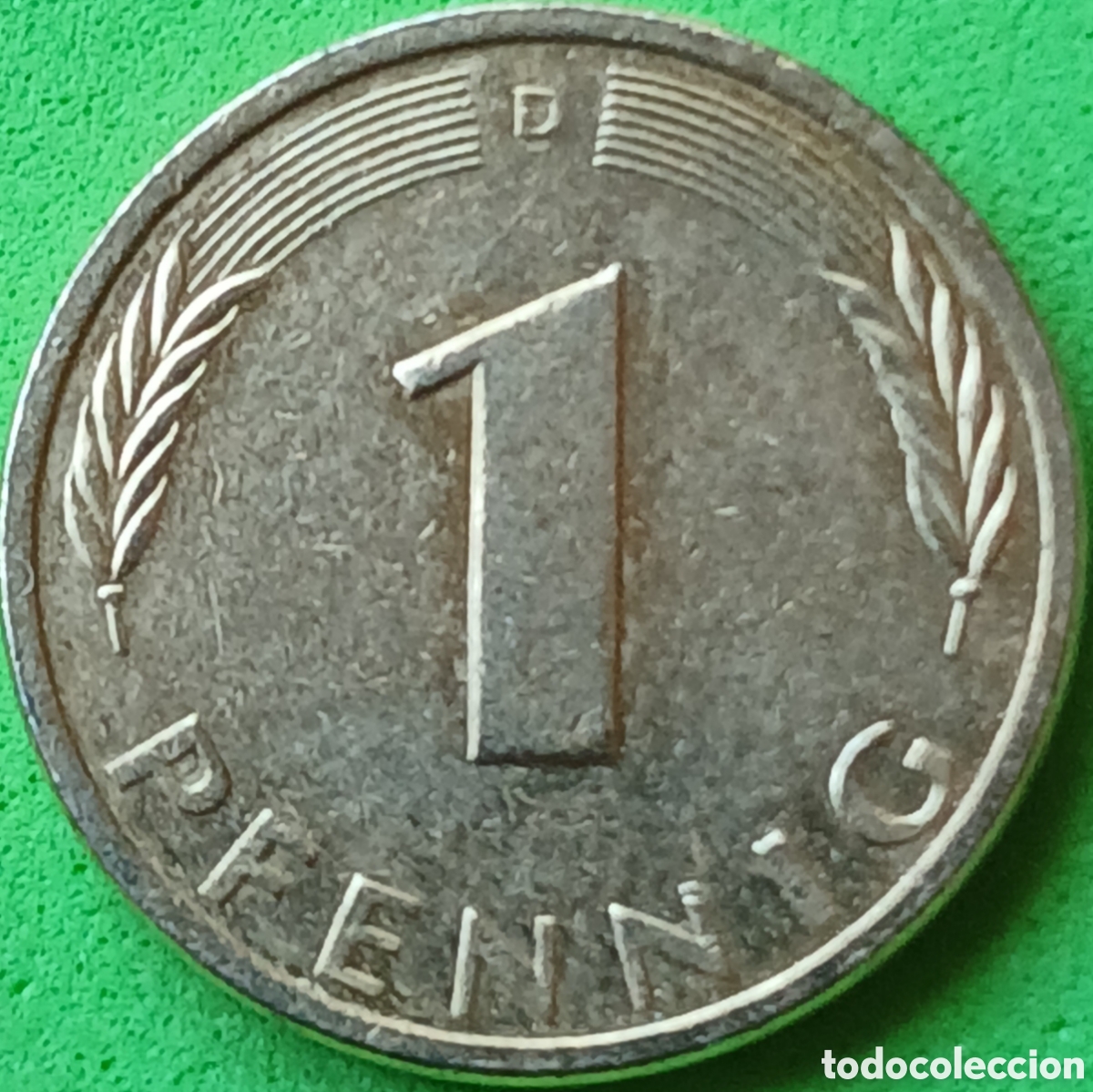 Monedas antiguas de Europa: Alemania Federal 1 pfennig 1995 D km#105