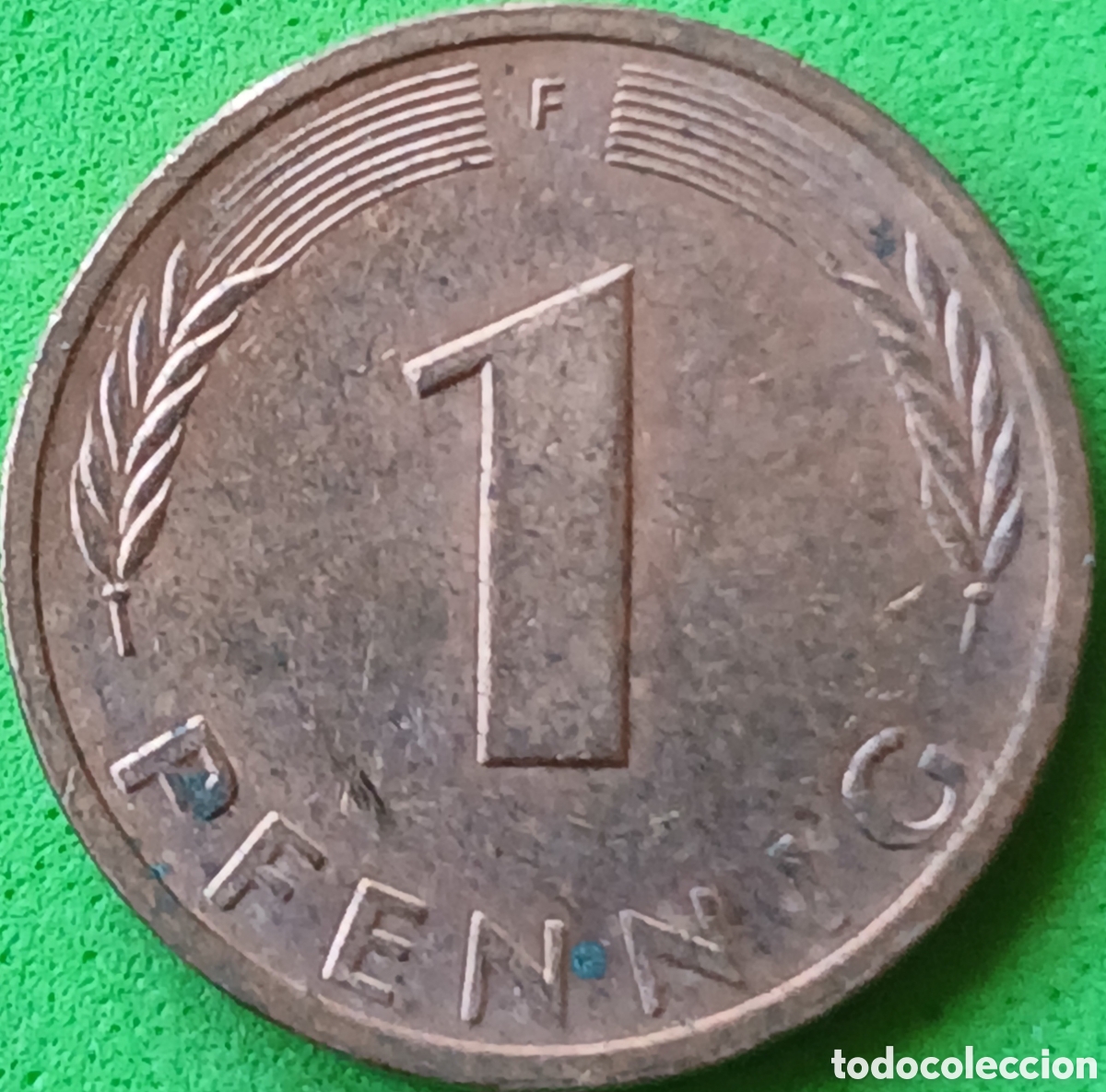 Monedas antiguas de Europa: Alemania Federal 1 pfennig 1995 F km#105