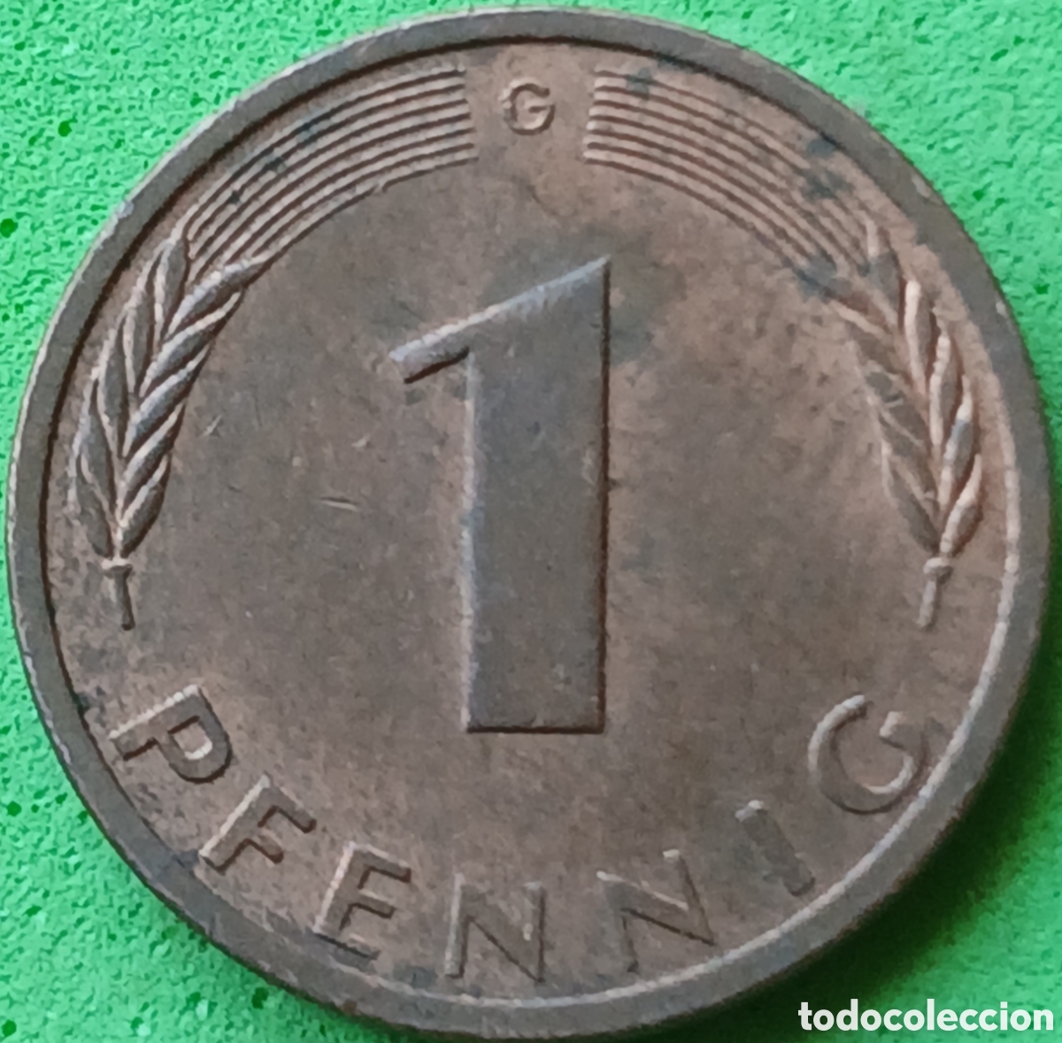 Monedas antiguas de Europa: Alemania Occidental 1 pfennig 1988 G km#105