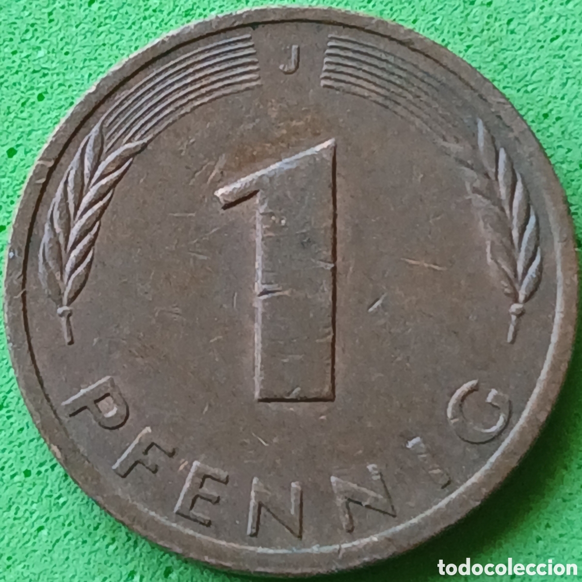 Monedas antiguas de Europa: Alemania Occidental 1 pfennig 1987 J km#105