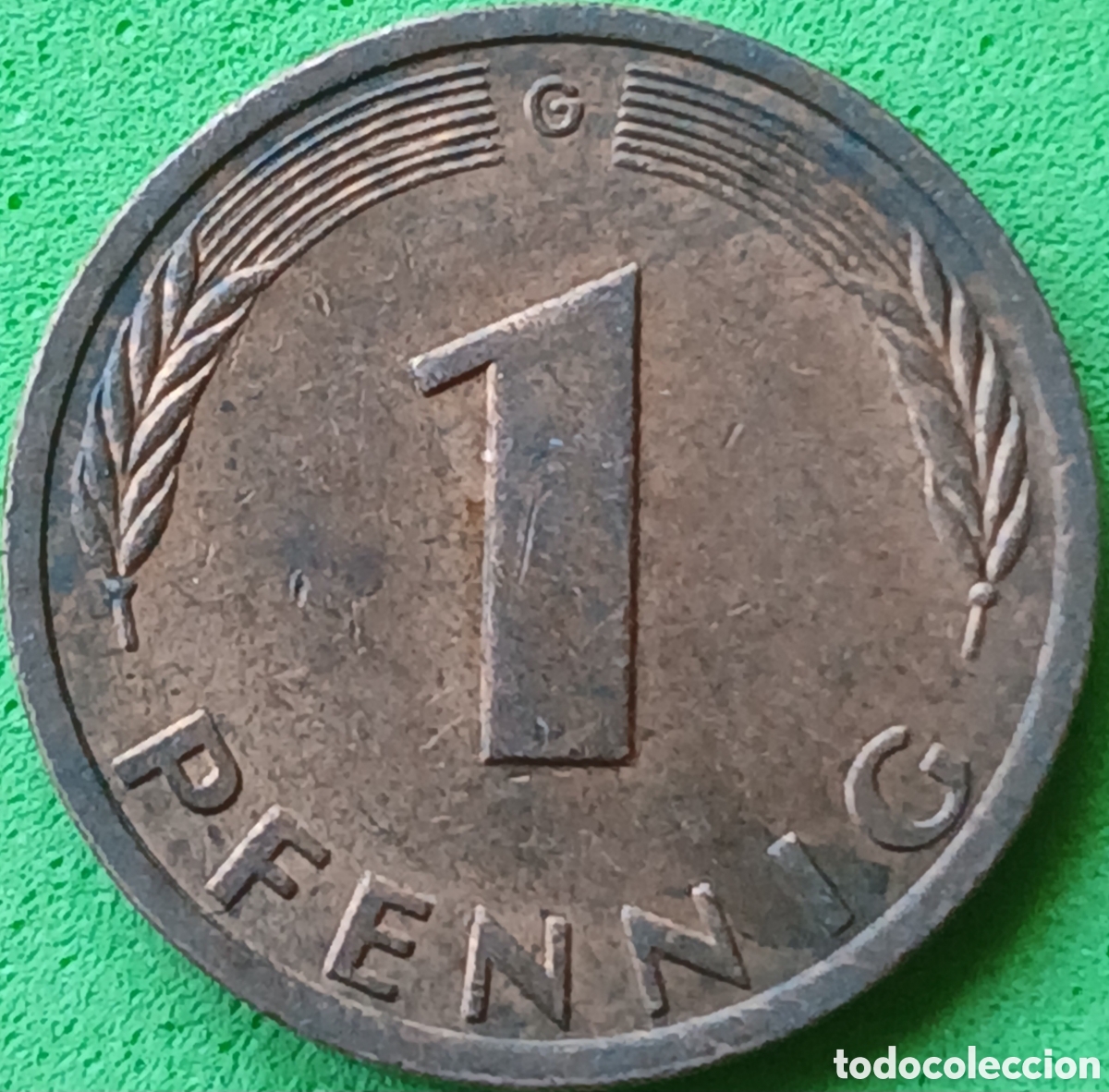 Monedas antiguas de Europa: Alemania Occidental 1 pfennig 1981 G km#105