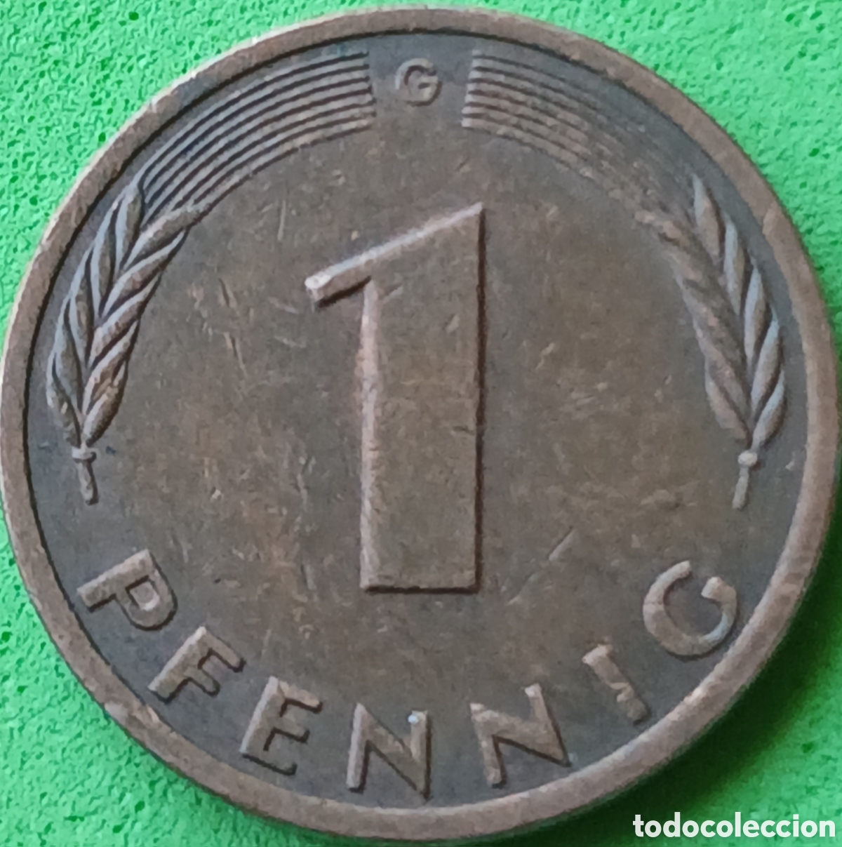 Monedas antiguas de Europa: Alemania Occidental 1 pfennig 1979 G km#105