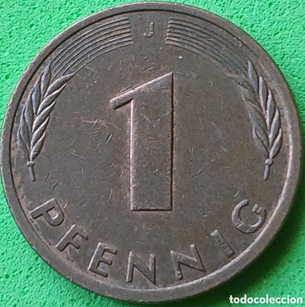 Monedas antiguas de Europa: Alemania Occidental 1 pfennig 1978 J km#105