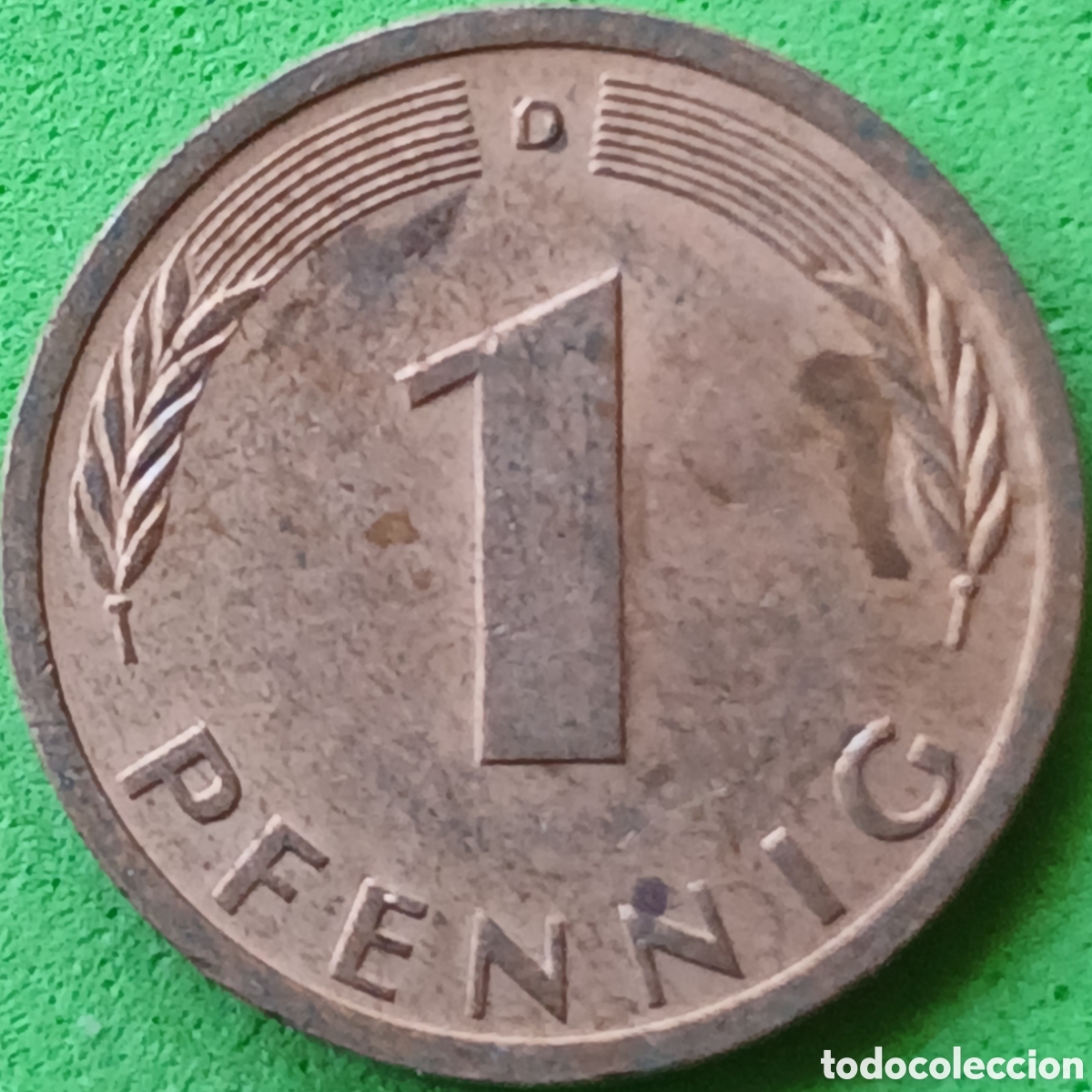 Monedas antiguas de Europa: Alemania Occidental 1 pfennig 1972 D km#105