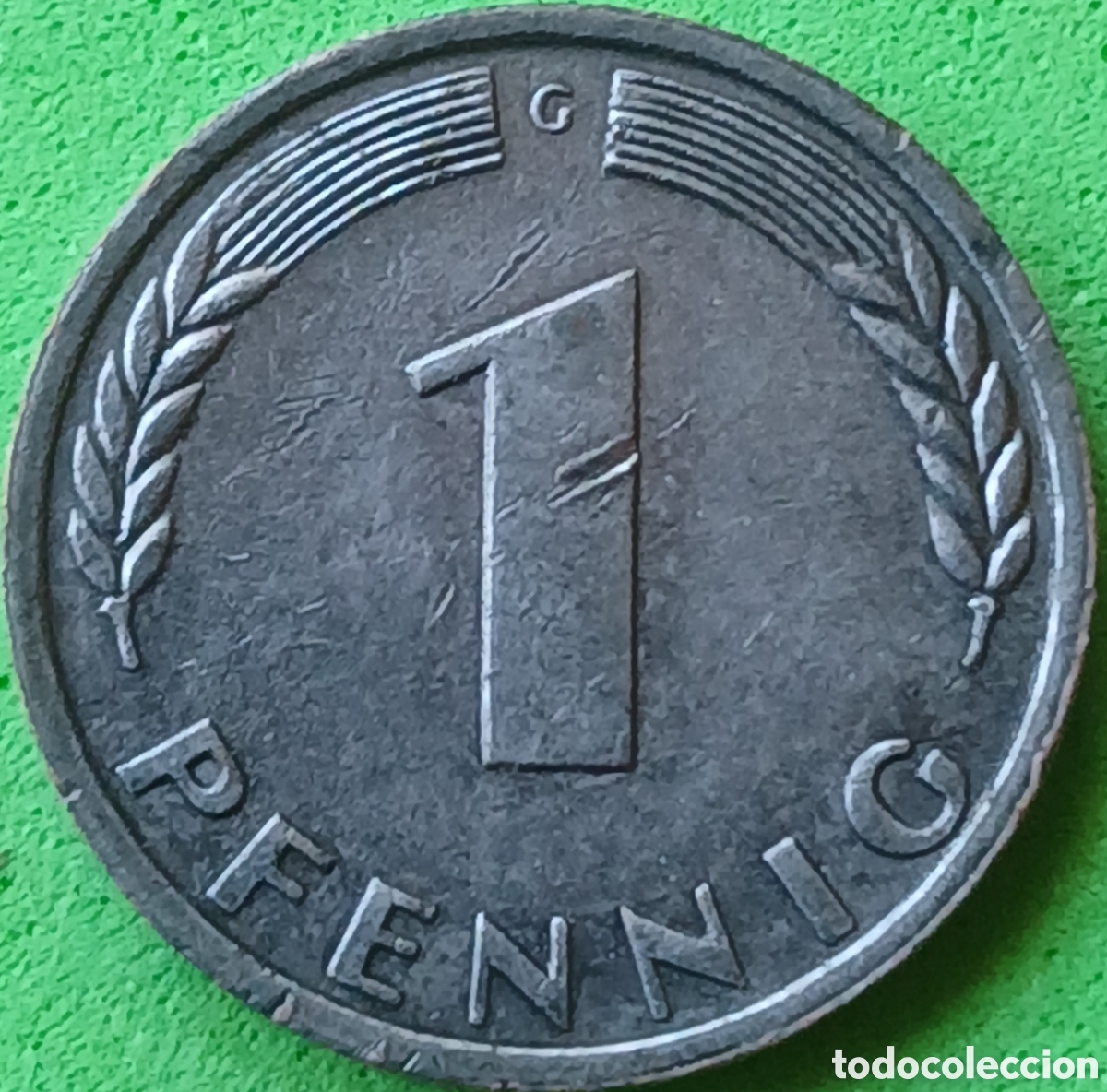Monedas antiguas de Europa: Alemania Occidental 1 pfennig 1970 G km#105