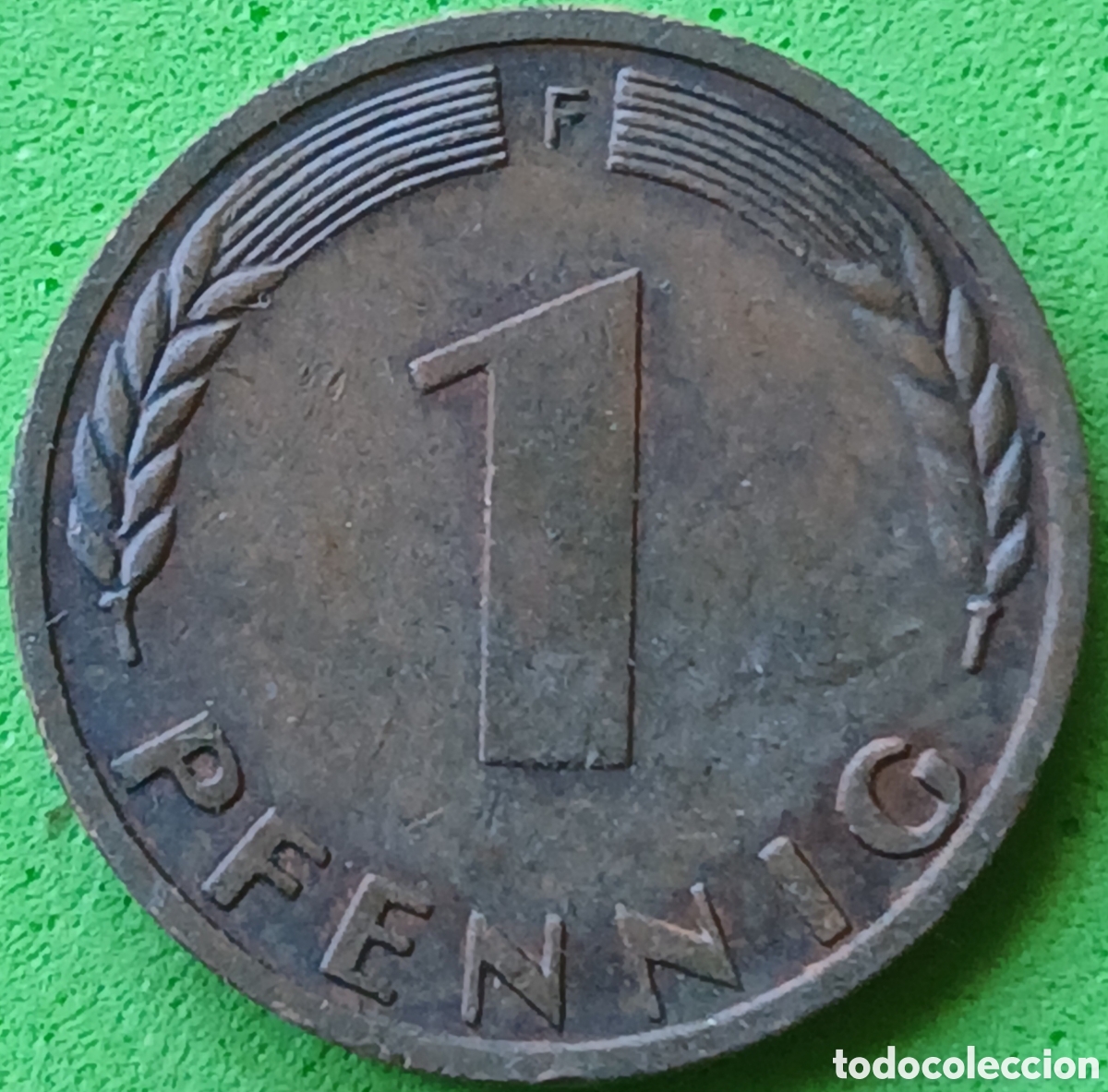 Monedas antiguas de Europa: Alemania Occidental 1 pfennig 1970 F km#105