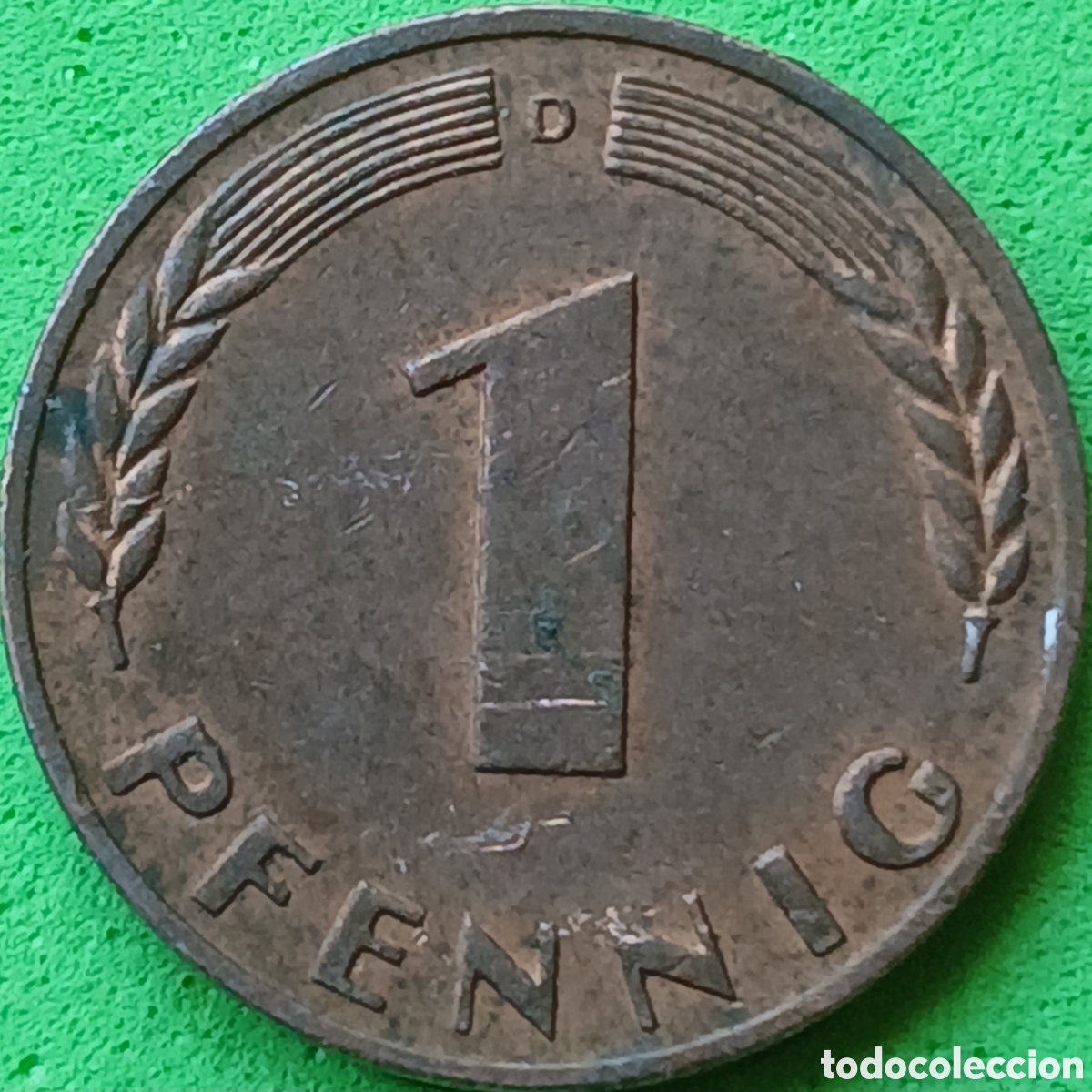 Monedas antiguas de Europa: Alemania Occidental 1 pfennig 1966 D km#105