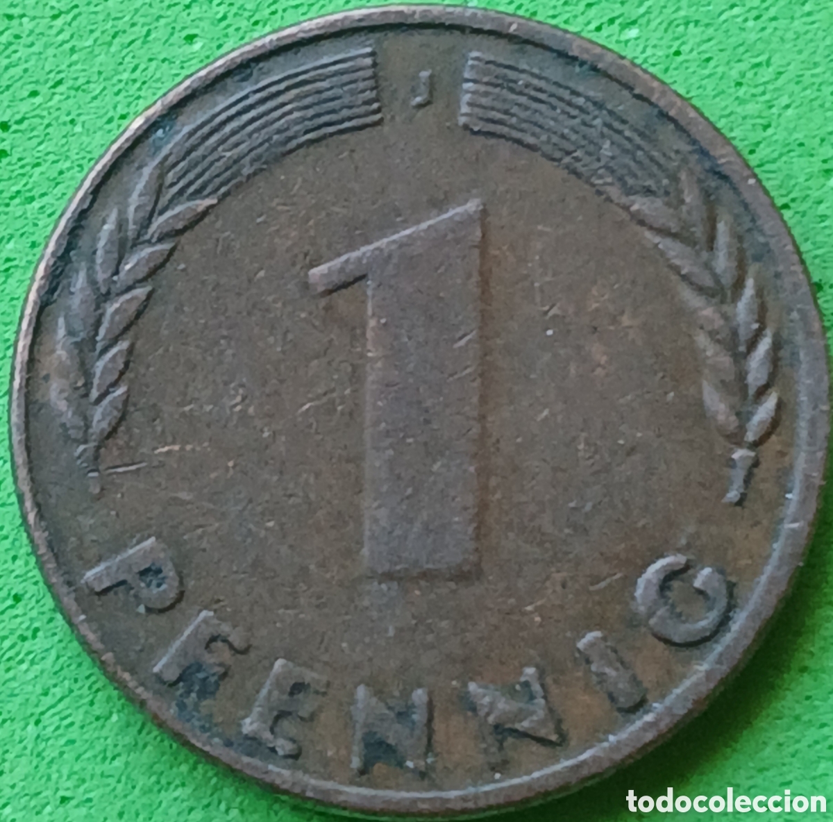 Monedas antiguas de Europa: Alemania Occidental 1 pfennig 1949 J km#A101