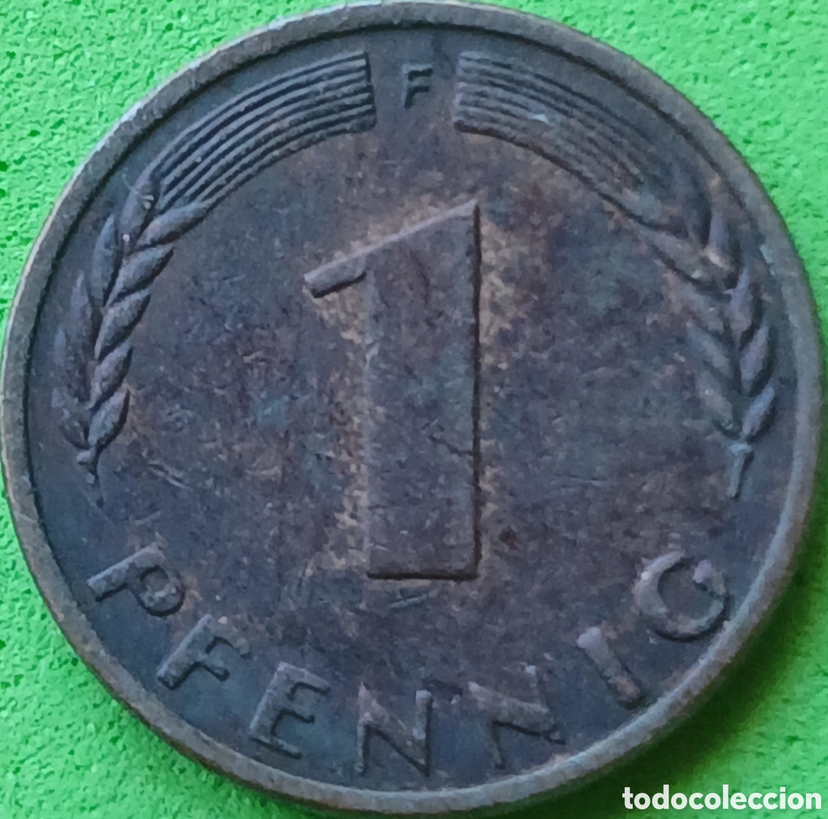 Monedas antiguas de Europa: Alemania Occidental 1 pfennig 1949 F km#A101