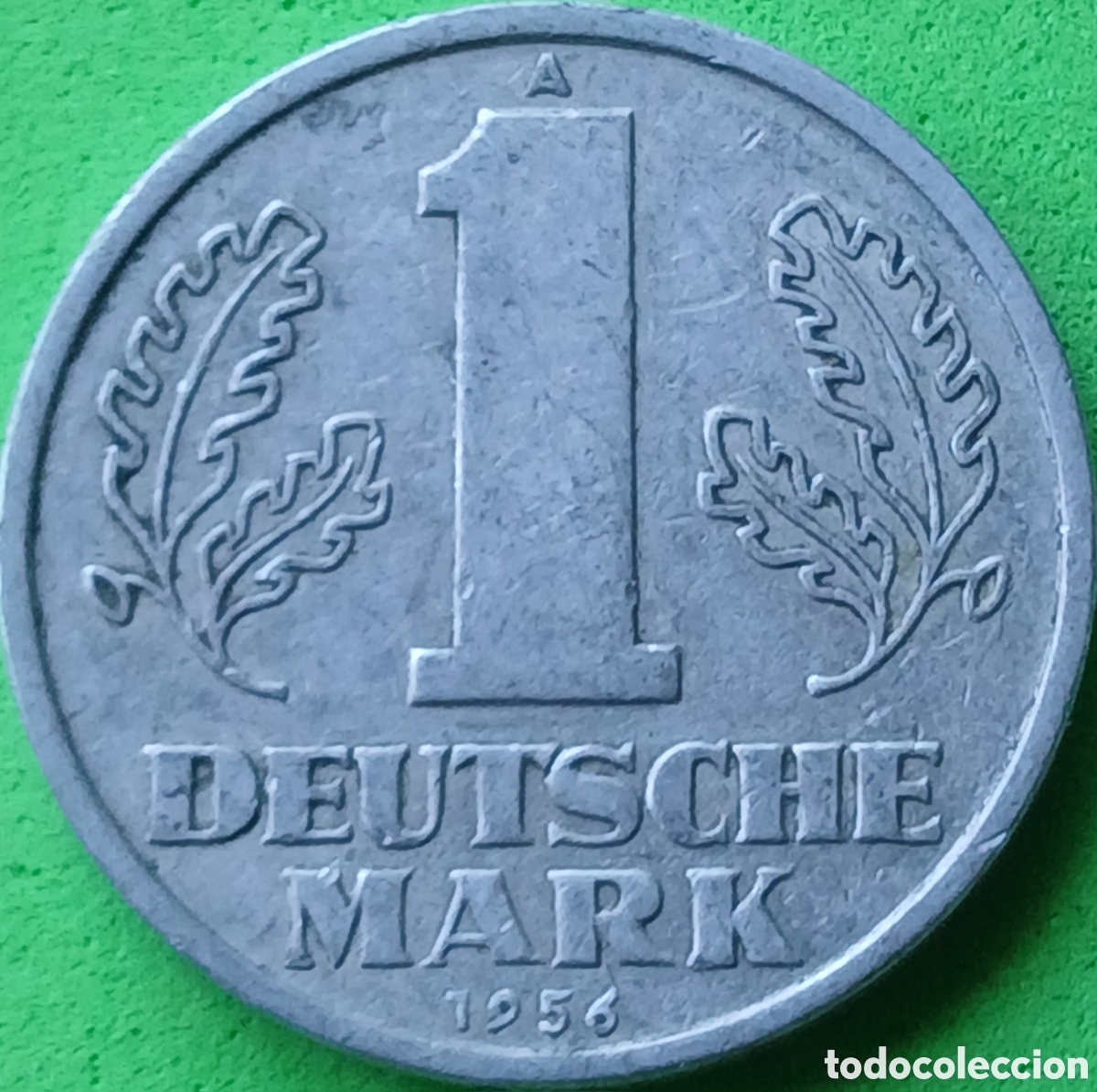 Monedas antiguas de Europa: Alemania Oriental 1 marco 1956 km#13