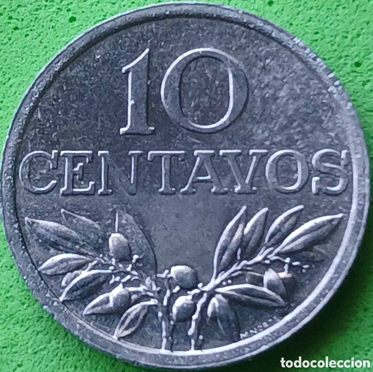 Monedas antiguas de Europa: Portugal 10 centavos 1972 km#594