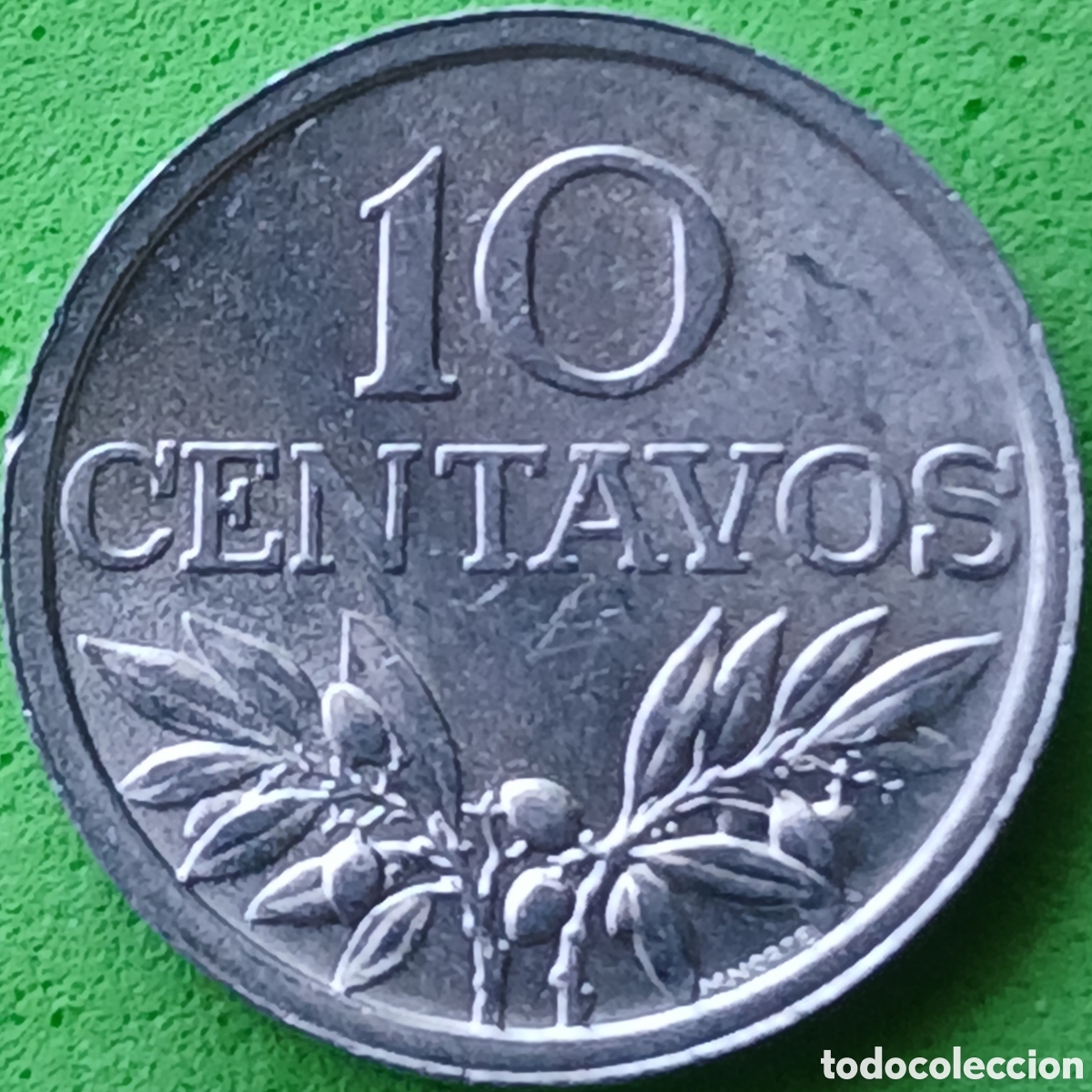 Monedas antiguas de Europa: Portugal 10 centavos 1977 km#594