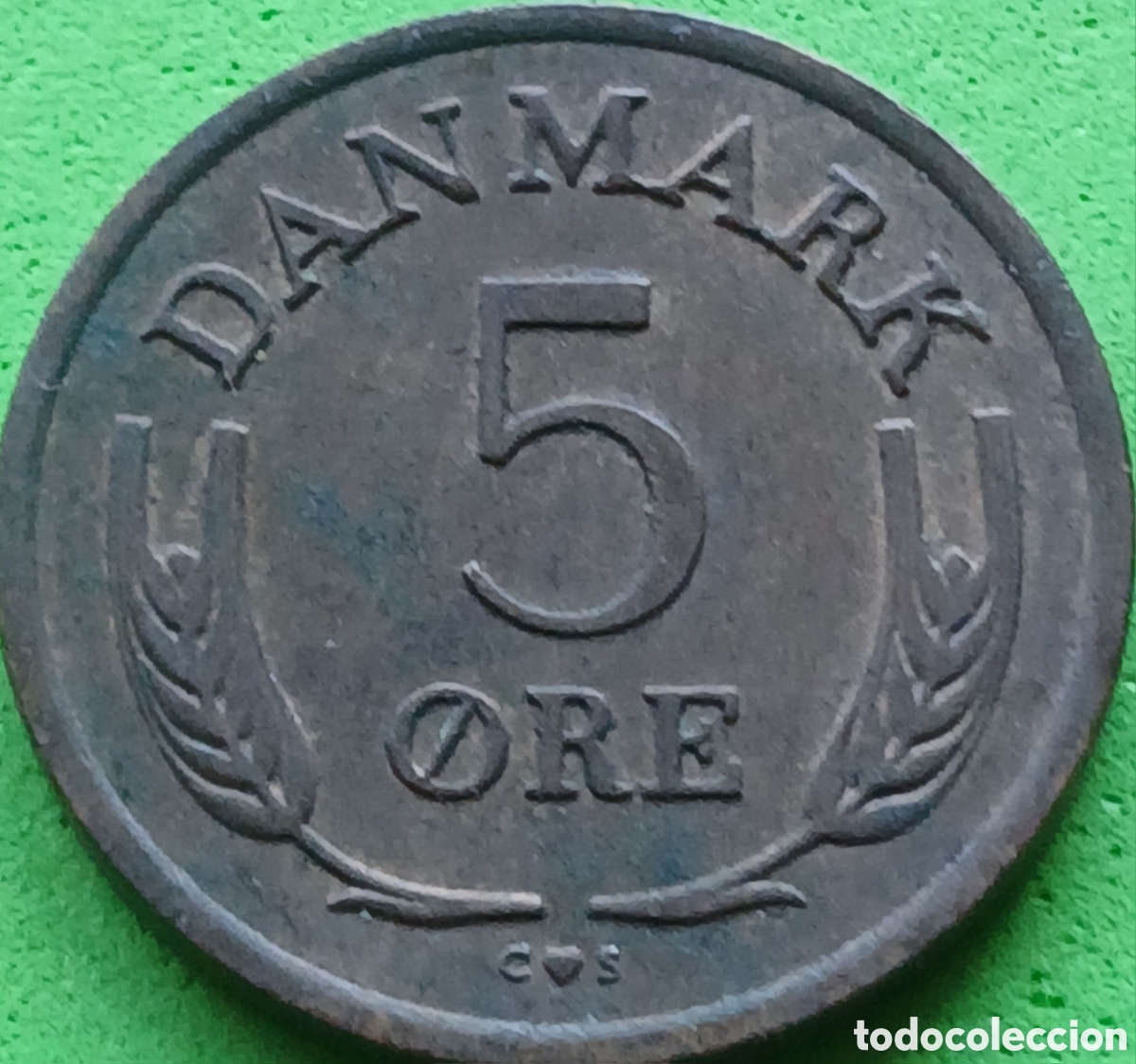 Monedas antiguas de Europa: Dinamarca 5 ore 1963 km#848