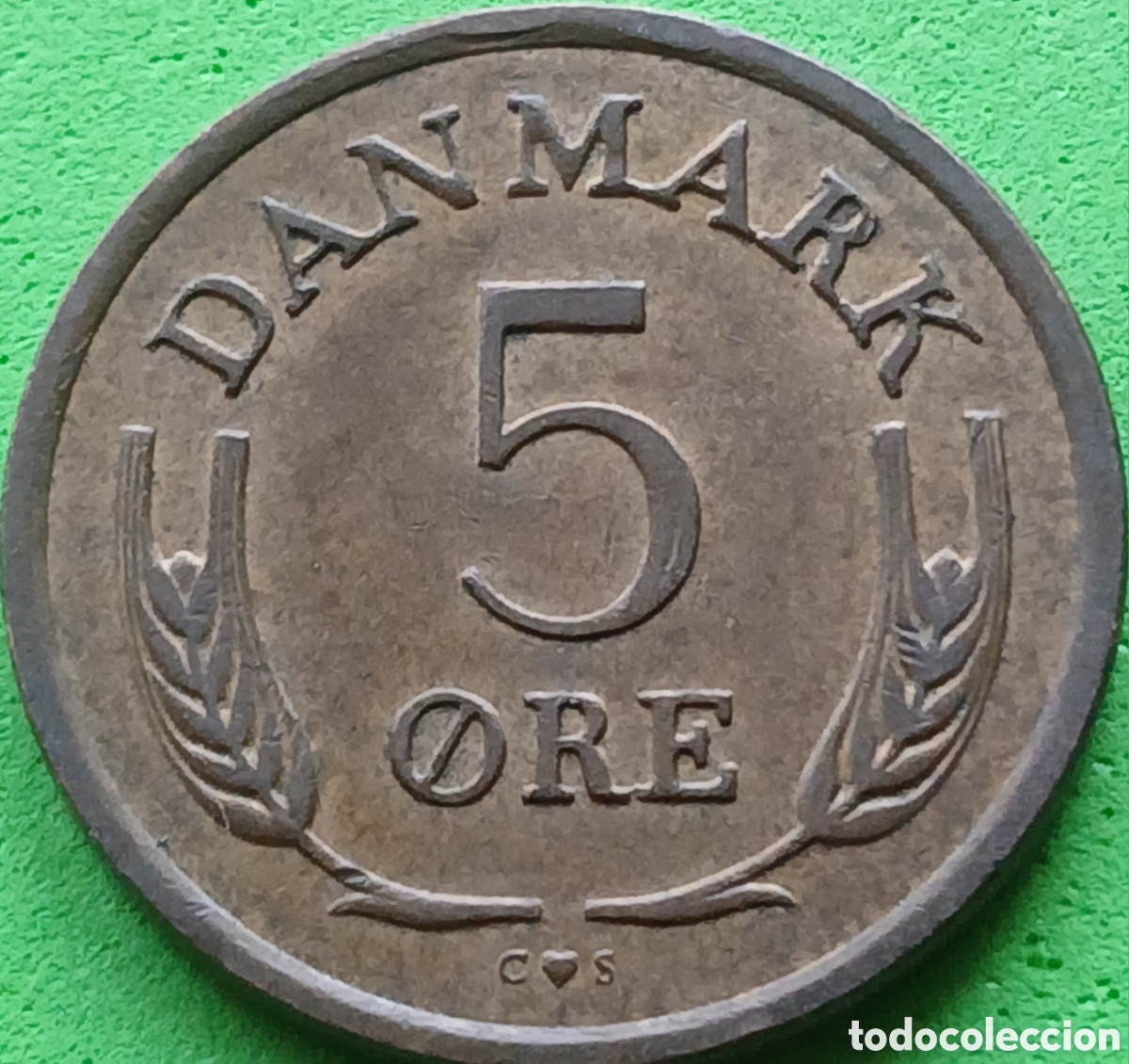 Monedas antiguas de Europa: Dinamarca 5 ore 1965 km#848