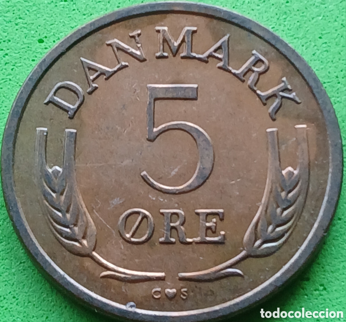 Monedas antiguas de Europa: Dinamarca 5 ore 1969 km#848