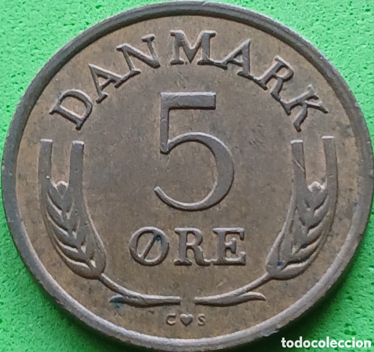 Monedas antiguas de Europa: Dinamarca 5 ore 1971 km#848