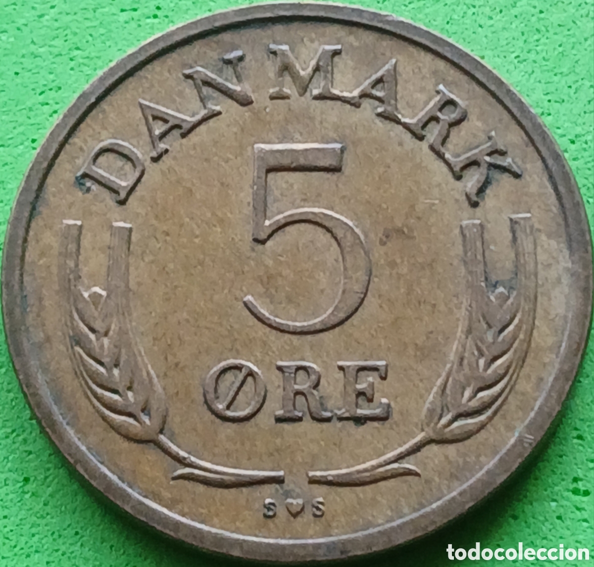 Monedas antiguas de Europa: Dinamarca 5 ore 1972 km#848