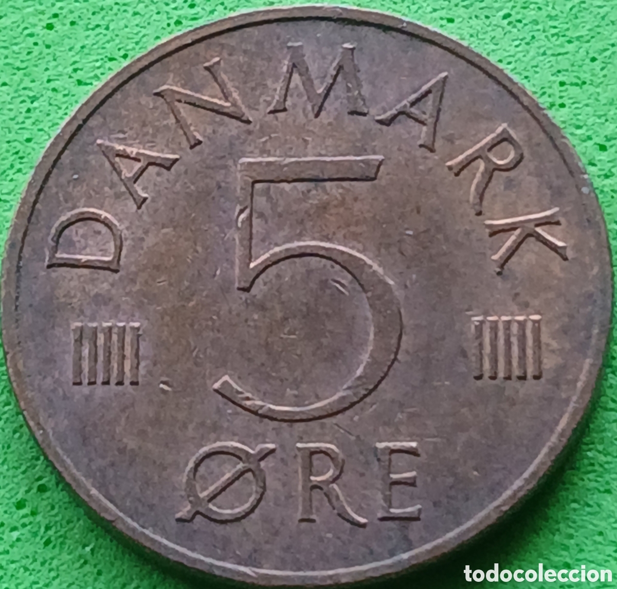 Monedas antiguas de Europa: Dinamarca 5 ore 1975 km#859