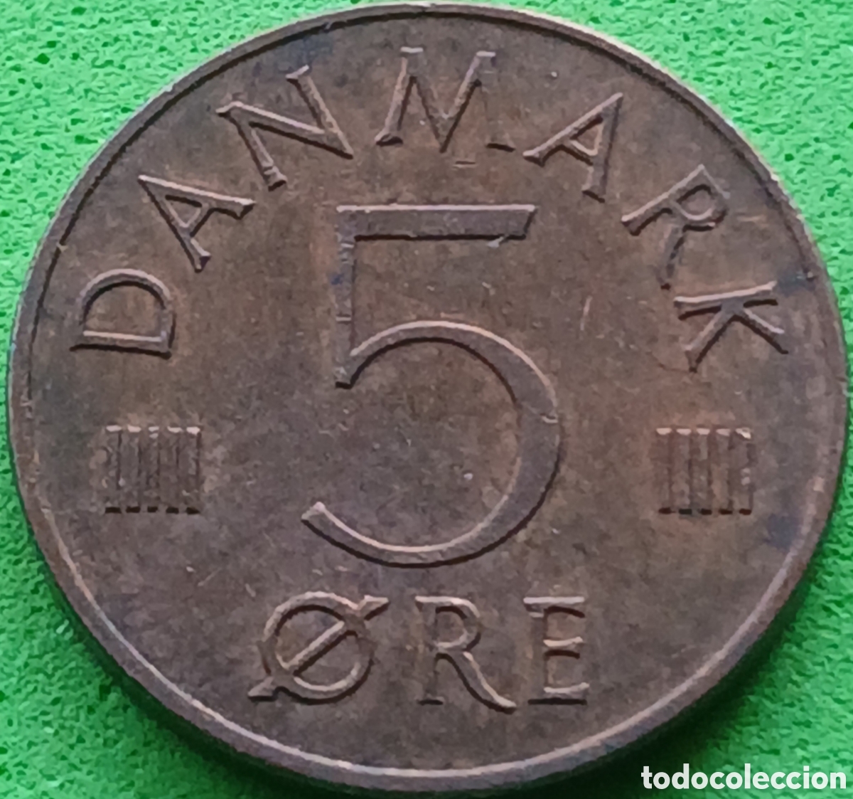 Monedas antiguas de Europa: Dinamarca 5 ore 1976 km#859