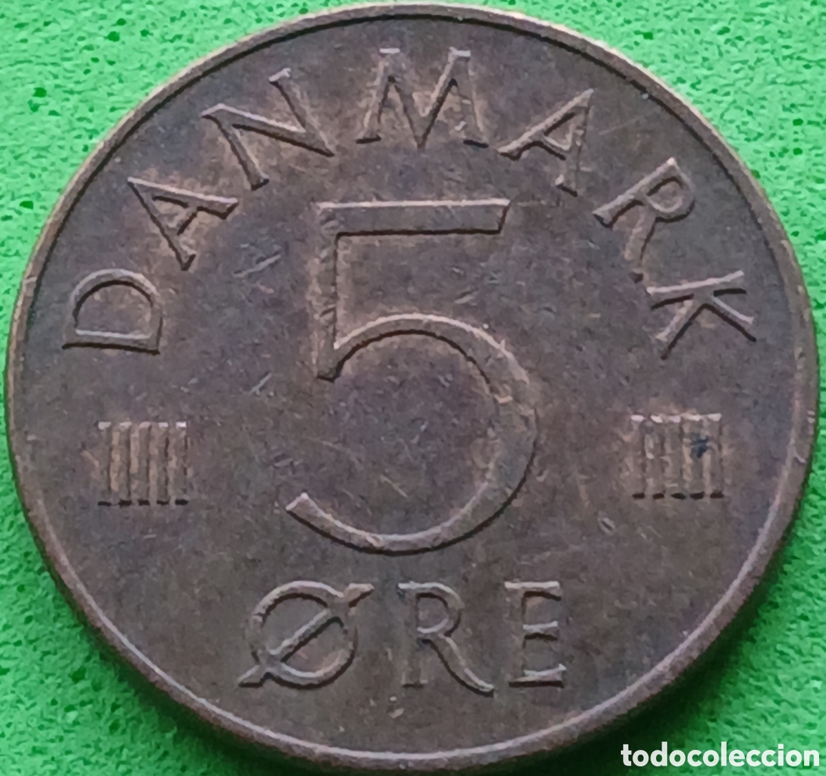 Monedas antiguas de Europa: Dinamarca 5 ore 1977 km#859