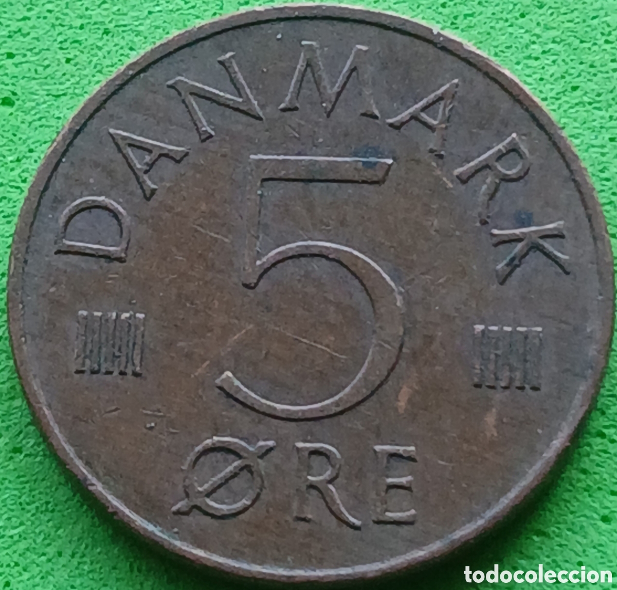 Monedas antiguas de Europa: Dinamarca 5 ore 1978 km#859