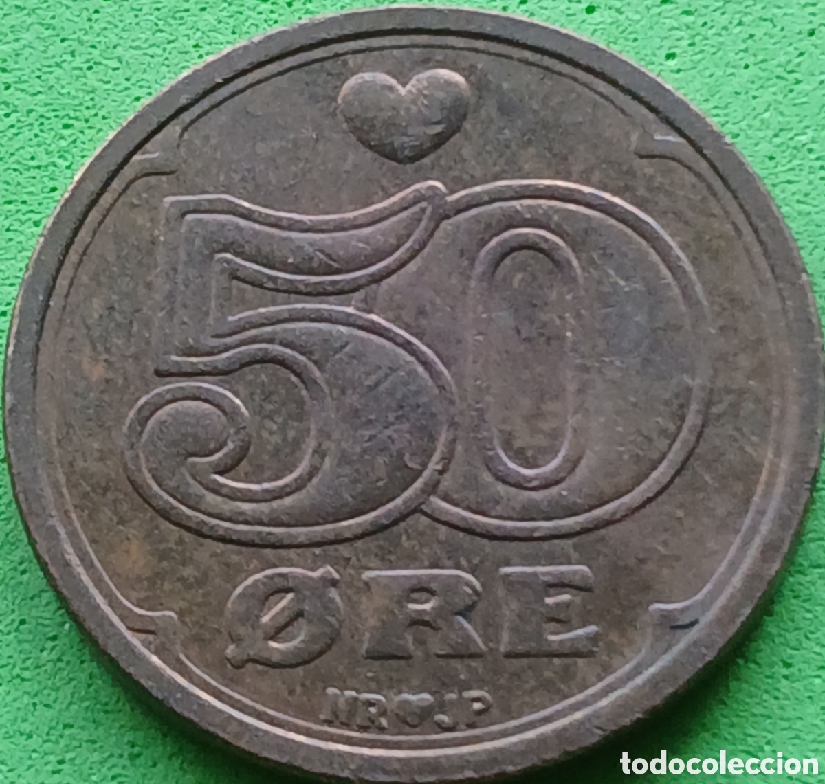 Monedas antiguas de Europa: Dinamarca 50 ore 1989 km#866