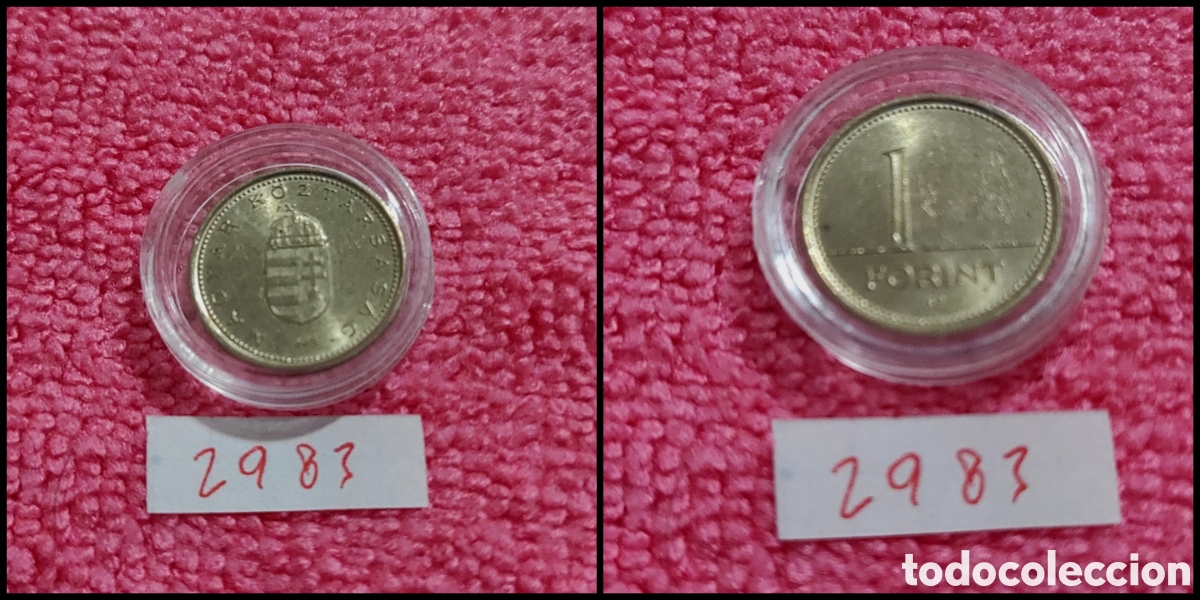 Monedas antiguas de Europa: 1 flor&iacute;n h&uacute;ngaro a&ntilde;o 1998