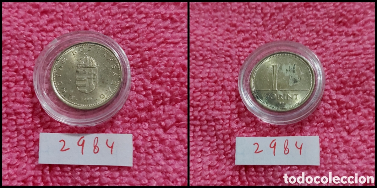 Monedas antiguas de Europa: 1 flor&iacute;n h&uacute;ngaro a&ntilde;o 1999