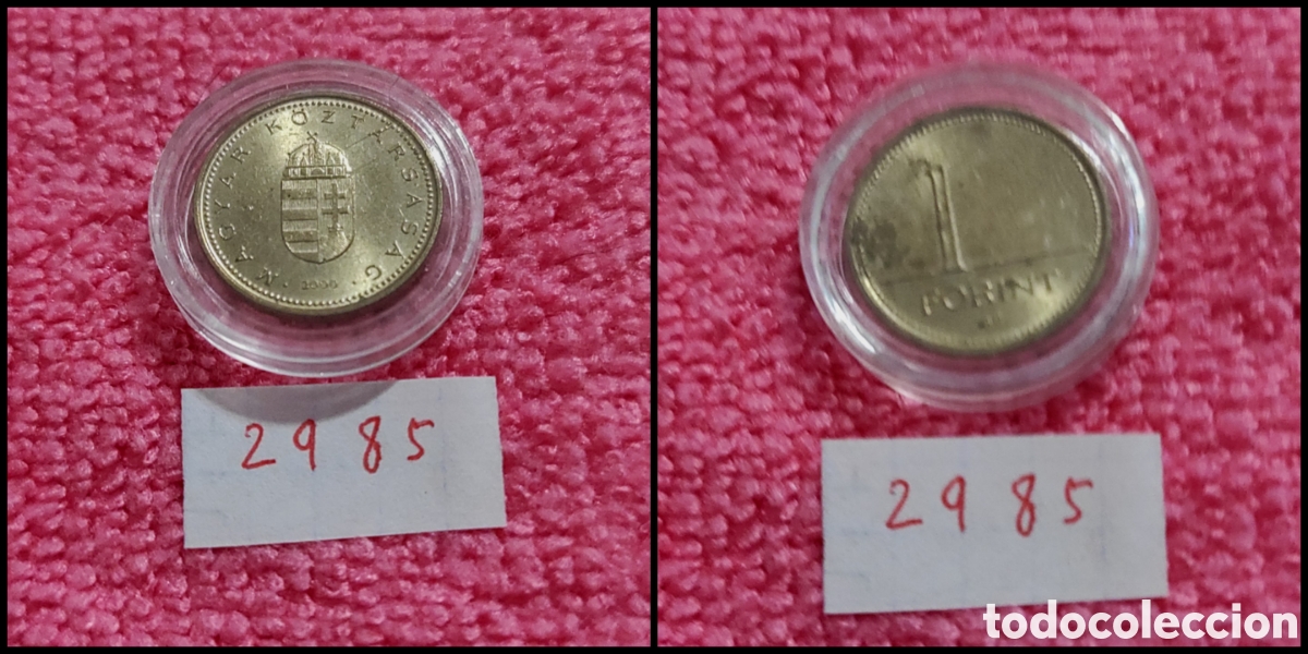Monedas antiguas de Europa: 1 flor&iacute;n h&uacute;ngaro a&ntilde;o 2000