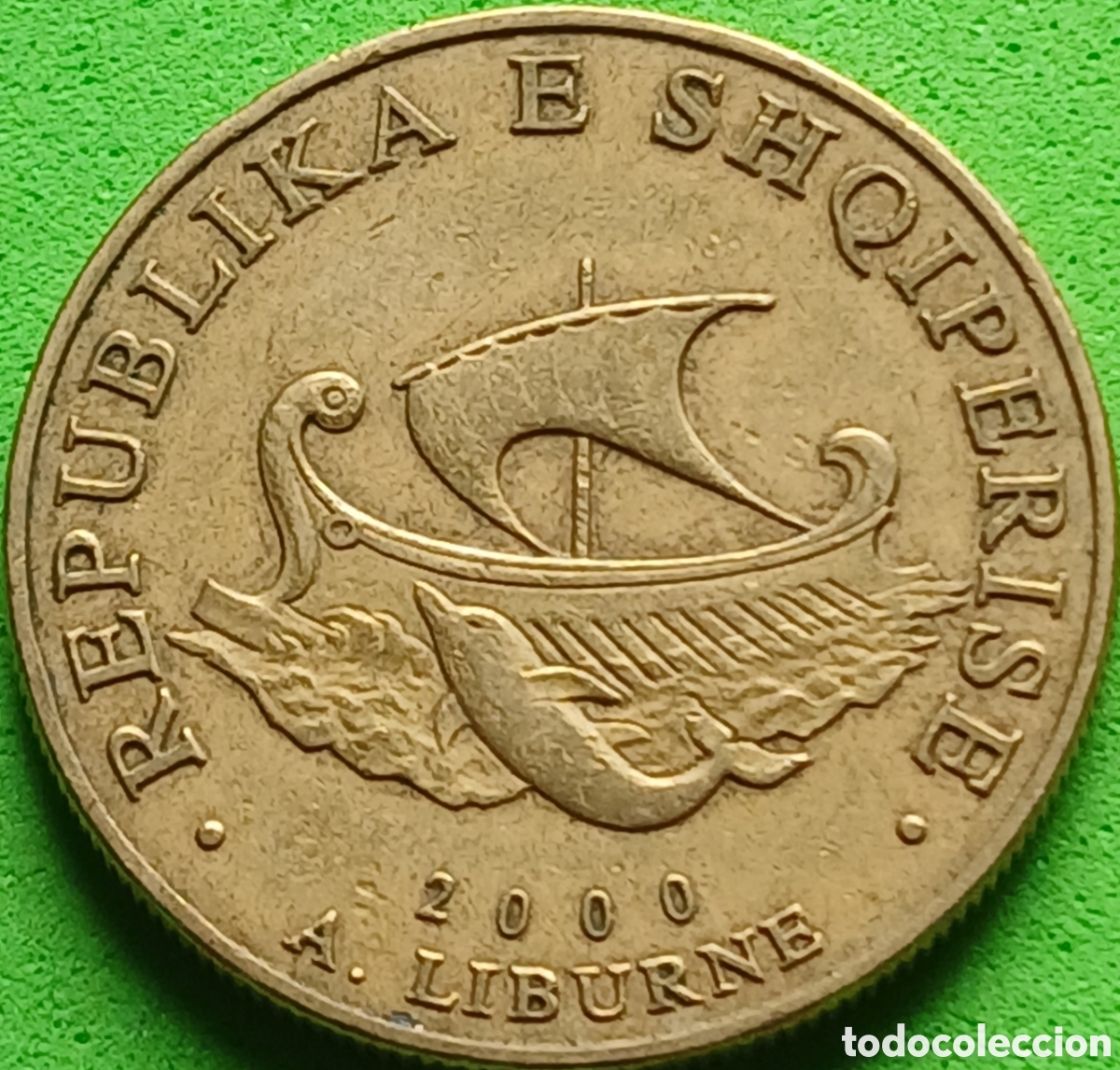 Monedas antiguas de Europa: Albania 20 leke 2000 km#78