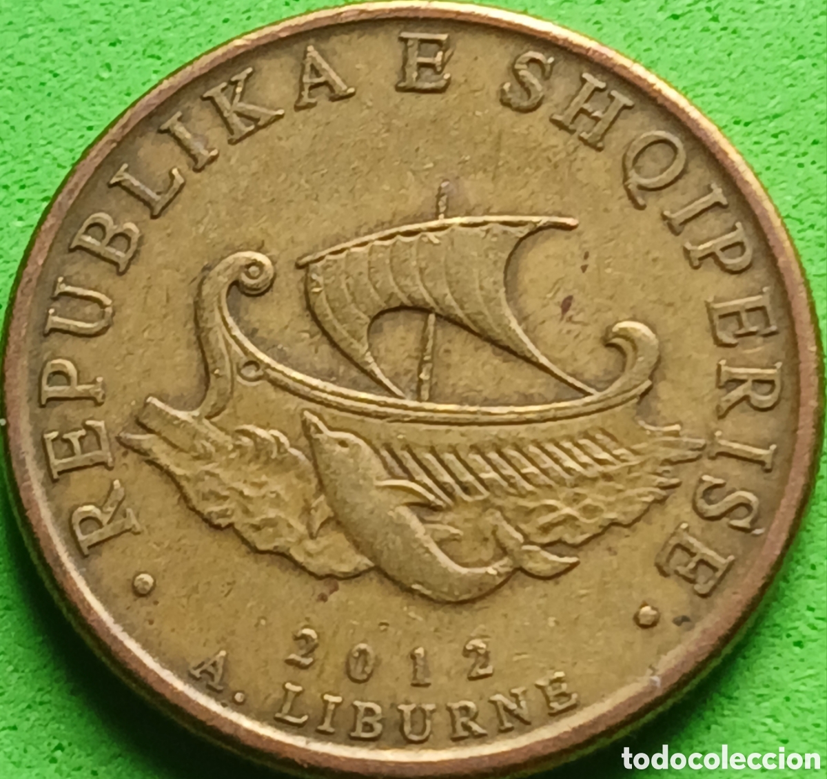 Monedas antiguas de Europa: Albania 20 leke 2012 km#78a